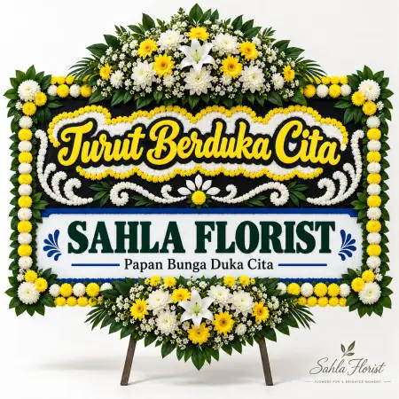 Papan Bunga Duka Mlati